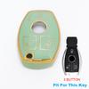 Tpu Auto Shell Car Key Case Cover Holder For Mercedes Benz Gls Gla Glk Glc Cls A B C E Class Cla Amg W212 W463 W176 W204 W205