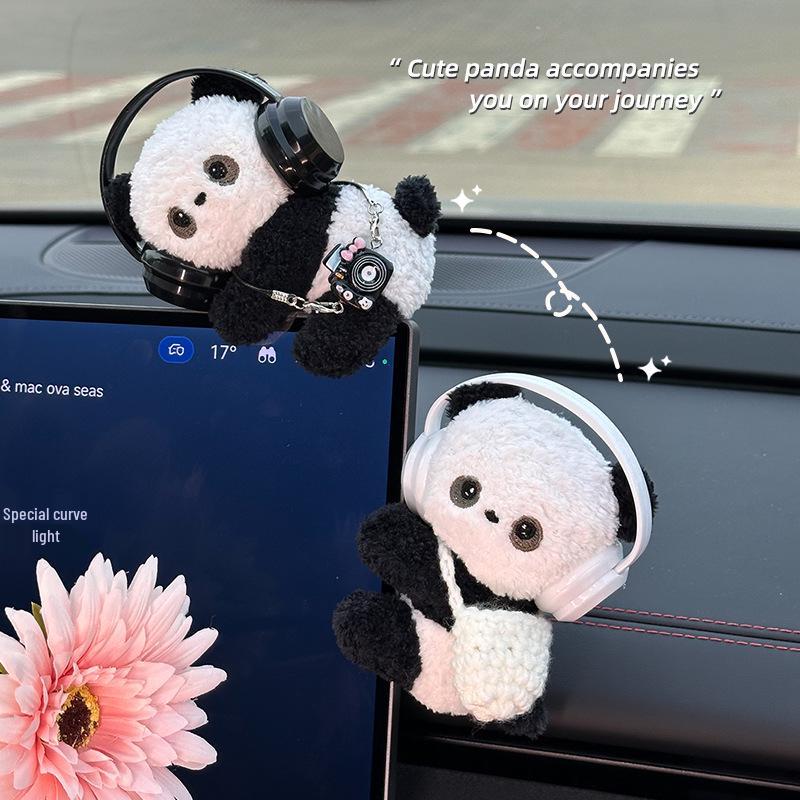 Cute Stress Relief Car & Monitor Ornaments - Console Screen & Figurine Decor