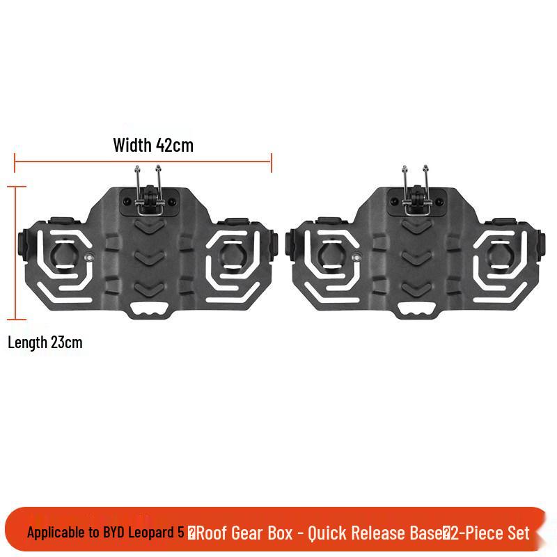 Touareg-Compatible Fangcheng Bao 5 Roof Rack: Expandable Folding Ladder & Small Backpack Platform