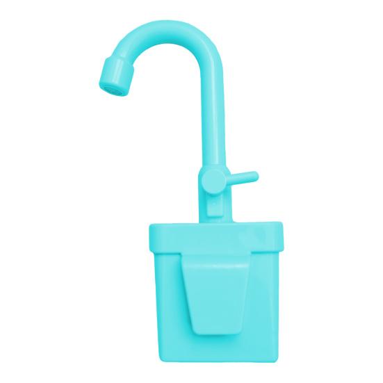 Realistic Running Water Toy Pretend Play Sink Faucet Replacement, Electric Circulation Toddler for Kids Kitchen, Dishwasher Safe Role Battery Operated