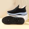 Men's and Women's Same Cotton Shoes, New Velvet Warm Cotton Boots In Winter, One Pedal, Middle-aged and Elderly Thickened Snow Boots for Women