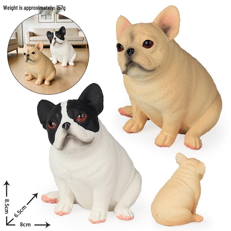 Cross-Border Animal Dog Model Toy: French Bulldog, Labrador, Shiba Inu, Corgi