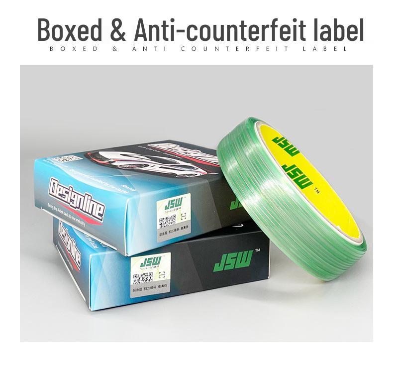 50m JSW Car Color Change Film Cutting Line - Non-marking, Paint-safe, Secure Adhesion with Application Tools.