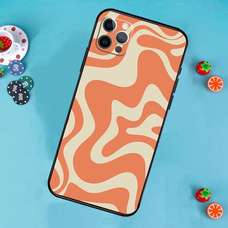 Liquid Abstract Pattern Sage Green Phone Case For iPhone 17 Air 16 15 14 13 12 11 Pro Max 12 13 mini 15 16 Plus 16e Cover Funda