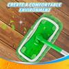 Wet & Dry Microfiber Mop Pads Reusable Floor Sweeper Mop Replacement Cover Dirt Absorption Cleaning Cloths Washable Rag Towel