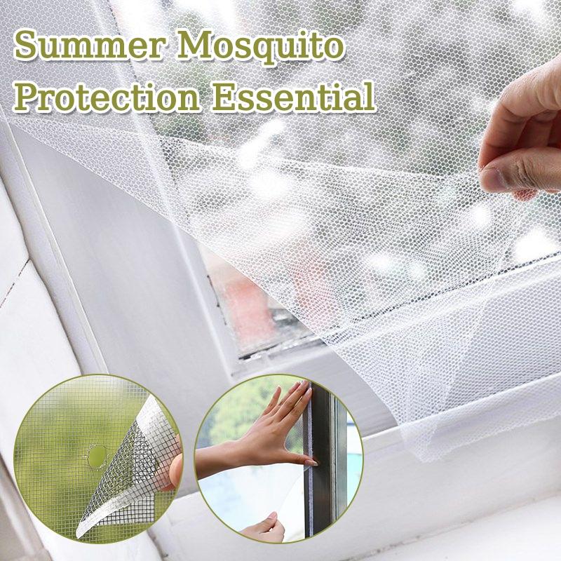 Anti-Mosquito Window Screen Mosquito Curtains Gauze Anti-Insect Mesh Nets Summer Insect Proof Net DIY Window Screen Tulle Mesh