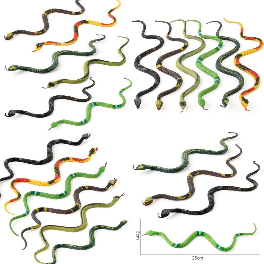Static Pvc Snake Model For Kids Play And Reptile Hobbyist Collection