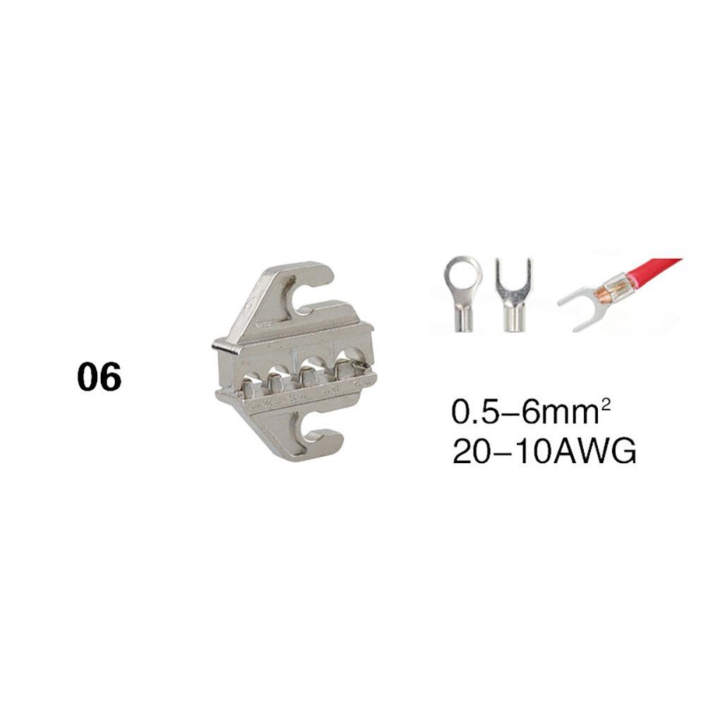 Replacement Crimping Tool 4mm Slot Wire Crimper Jaws High Quality Jaw Tool  for Crimping Terminals