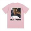 Don Pollo Salsa Y Picante Ohio Grafik T-Shirt Lustig Herren Damen Mode Kurzarm T-Shirts Tops Übergroßes T-Shirt