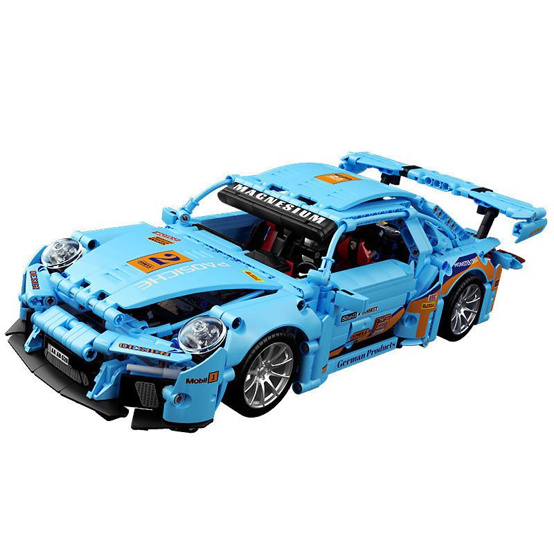 

911gtr Стиль, совместимый с Porsche, Строительные блоки для коллекционеров и детского подарка