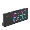 Digital Alarm Clock Dual Alarms Desk Small Clock Snooze Model Extra Loud 90dB 12 24H Display with Large LED Display for