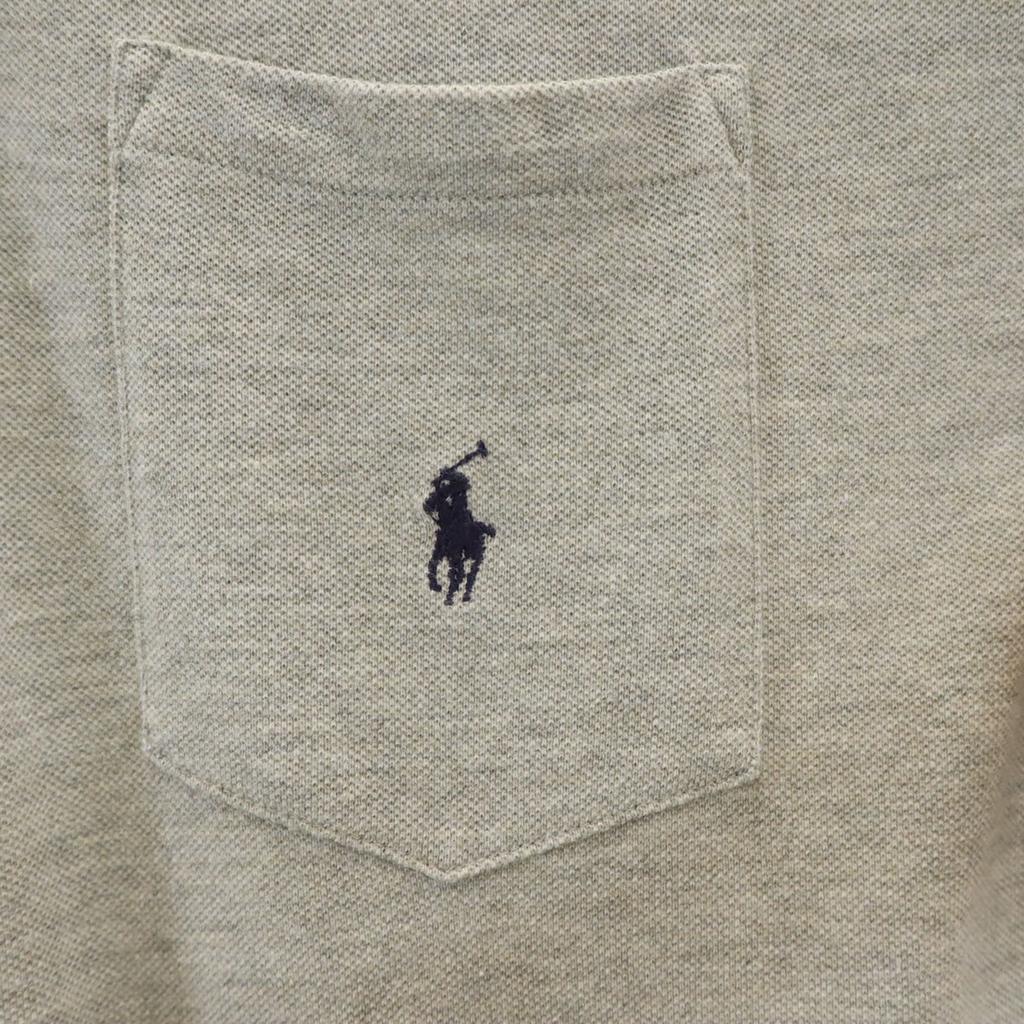 Polo by Ralph Lauren Polo tričko s krátkým rukávem L šedé Plaví pánské Použité
