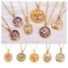 Oil Painting Pearl Flower Necklace Collar Luxury Choker Noble Clavicular Chain  Jewelry Gifts