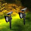 Garden Lights Landscape Decoration IP65 Waterproof for Lawn Courtyard Pathway Tree Separately Lamp Outdoor Led Solar Spotlight