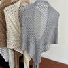 Versatile Summer Ice Silk Shawl for Sun Protection and Air-Conditioned Rooms