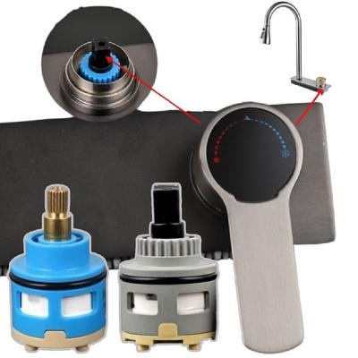 2-Wege-Wasserhahn-Ventilkern 35 mm Größe Gemischter Duschschalter Heimgebrauch Ersatzventil Küchenarmaturen