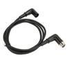XLR Male to Female Cable 3 Pin OFC Conductor XLR Male Right Angle to Female Right Angle Microphone Cable