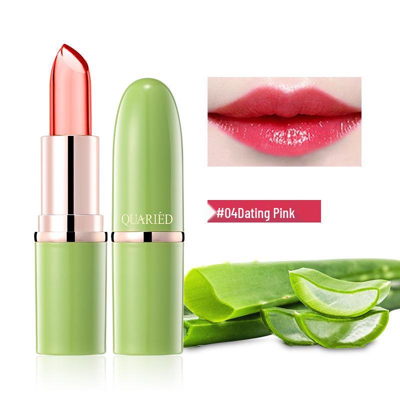

Aloe Vera Color-Changing Jelly Lip Balm: Long-Lasting, Non-Stick, Nourishing, and Hydrating. 3.5g