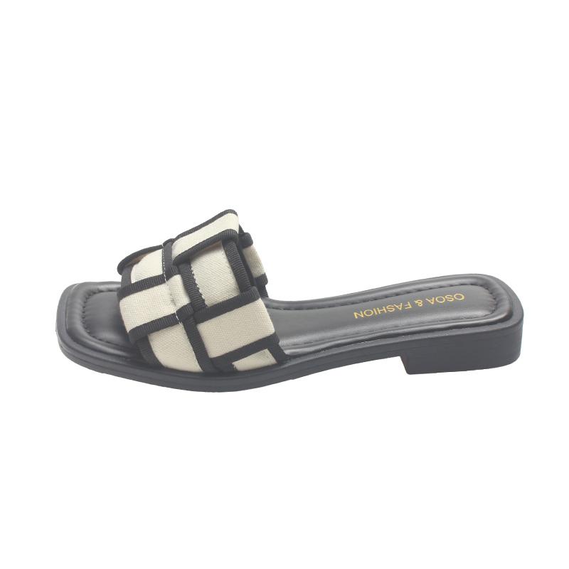 Flats Casual Slippers Women Fashion Slingback Shoes Ladies Beach Sandals Summer New Trend Fashion Flip -Flops Women Slides