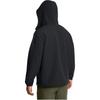 Under Armour Vibe Stormshell Hoodie With Small Logo Drop Shoulder Long Sleeve Sweatshirt Men sweatshirt Black 1386575-001