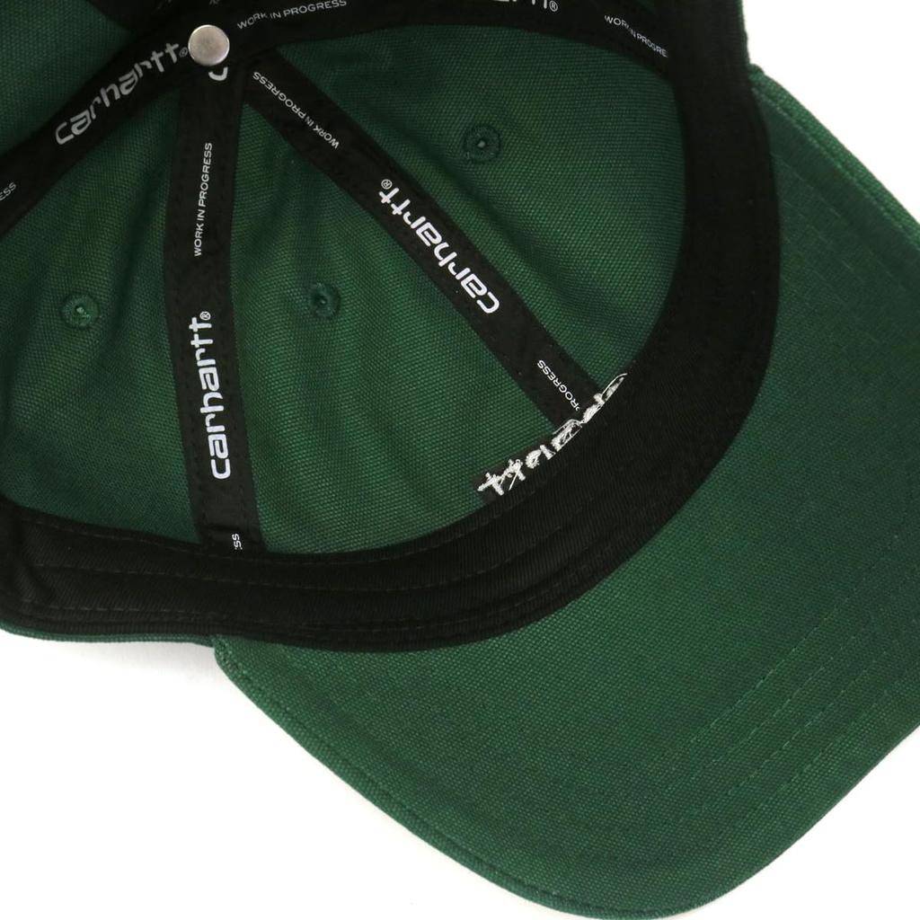 Carhartt WIP CANVAS SCRIPT CAP I028876 White X Black Free Size