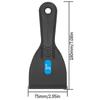 Plastic Spatula Set for Applying Plaster and Patching Walls Effectively