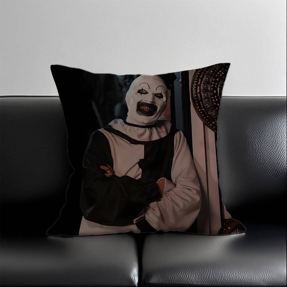 

Halloween Horror K-Killer Pillow Case Skin-Friendly And Comfortable Fabric Pillowcase Lnvisible Lilky Zipper 12x12Inch