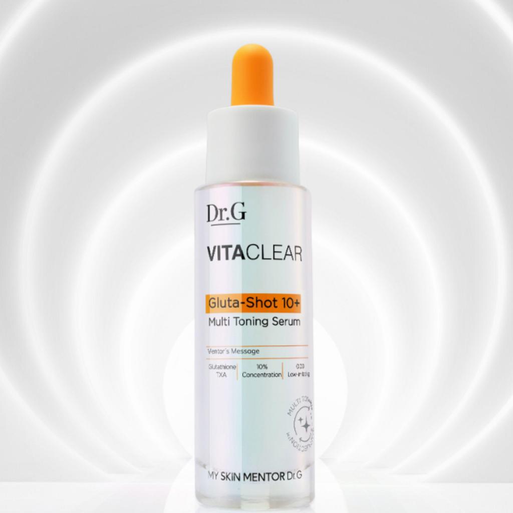 Dr.G Vita Clear Gluta Shot 10+ Dark Spot Serum Niacinamide Glutathione Brightening Care 30ml