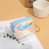 Pvc Transparent Laser Coin Purse Student Can Be Stored Waterproof Mini Coin Keychain Bag