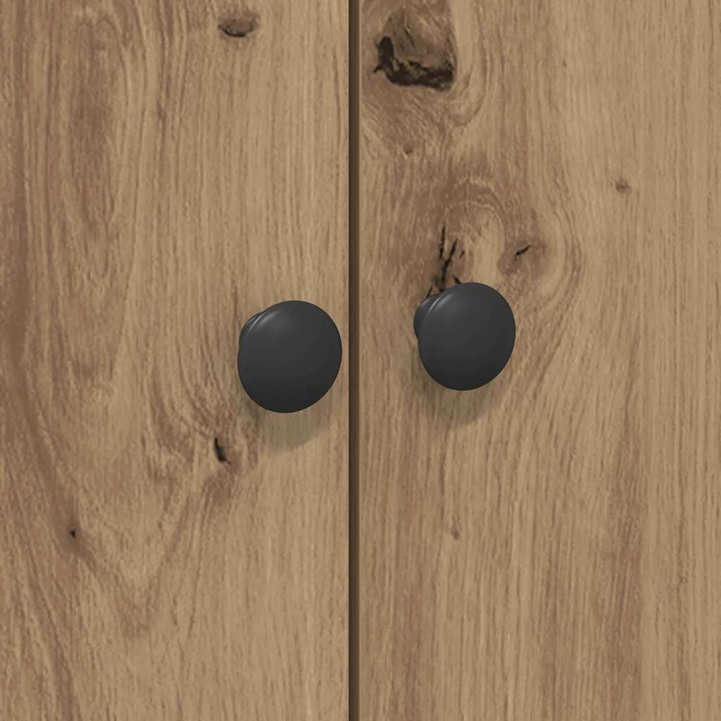 Kitchen Buffet with Shelf 2 Pcs Artisan Oak 60 X 50 X 180 Cm