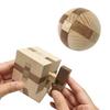 3D Wooden Puzzle Brain Training Educational Mental Exercise Assembly Cube Fingertip Stimulation (set 2 Types)