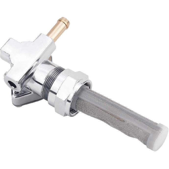 AHL Right Entrance Gas Tank Fuel Petcock Shut Off Valve Switch 62167-81 Compatible with Sportster 1200 XLH1200 1988-2003 Sportster 883 Custom XL883C