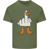 Offensive Pigeon Finger Flip Funny Unisexs Light Cotton TShirt