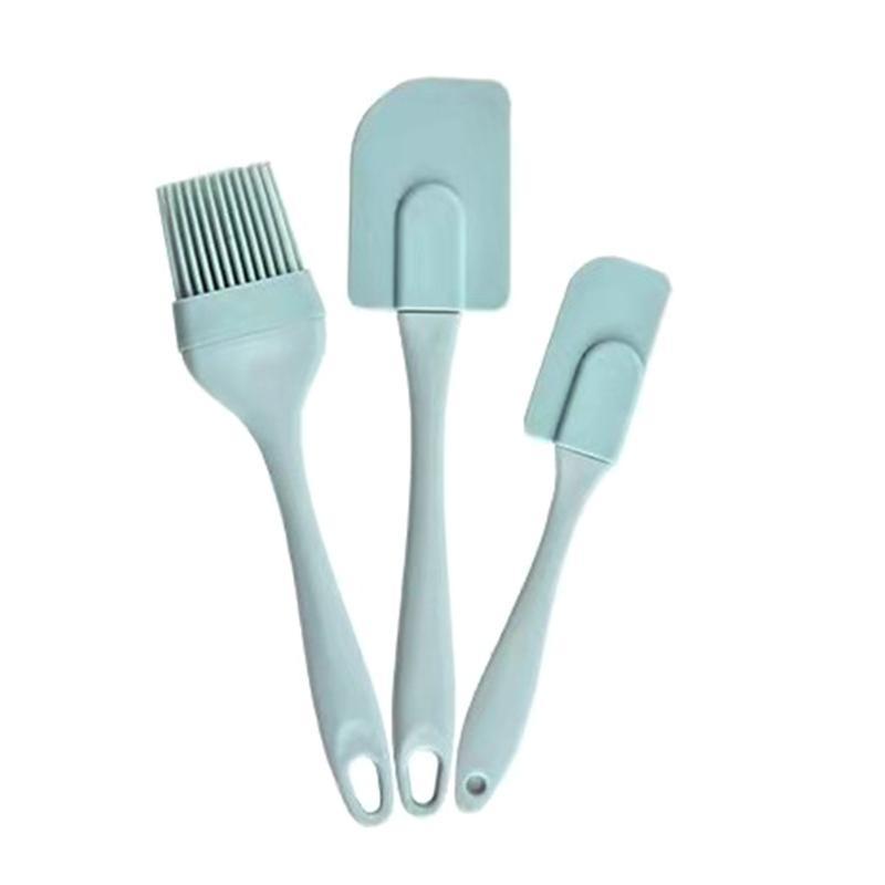 

24TE Barbeque Brush Cooking Utensil Cake Butter Spatula Mixer Cake Butter Spatula Mixer Multi-functional Durable Pastry Tools розовый