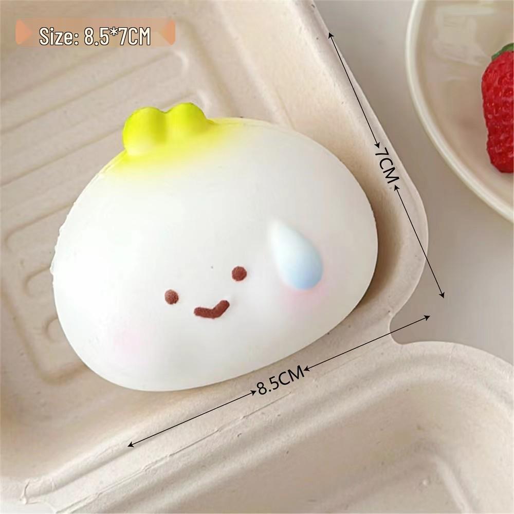 Soft Rebound Fruit Squeeze Toy - Cute Cartoon Stress Reliever & Ornament