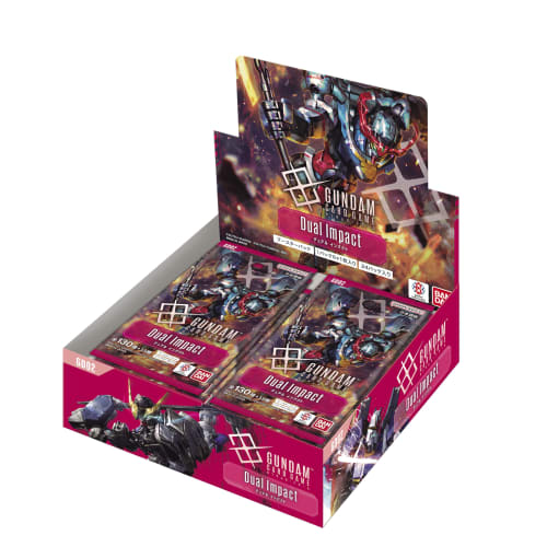 Bandai Gundam Card Game Booster Pack Dual Impact GD02 (Box) 24 Packs