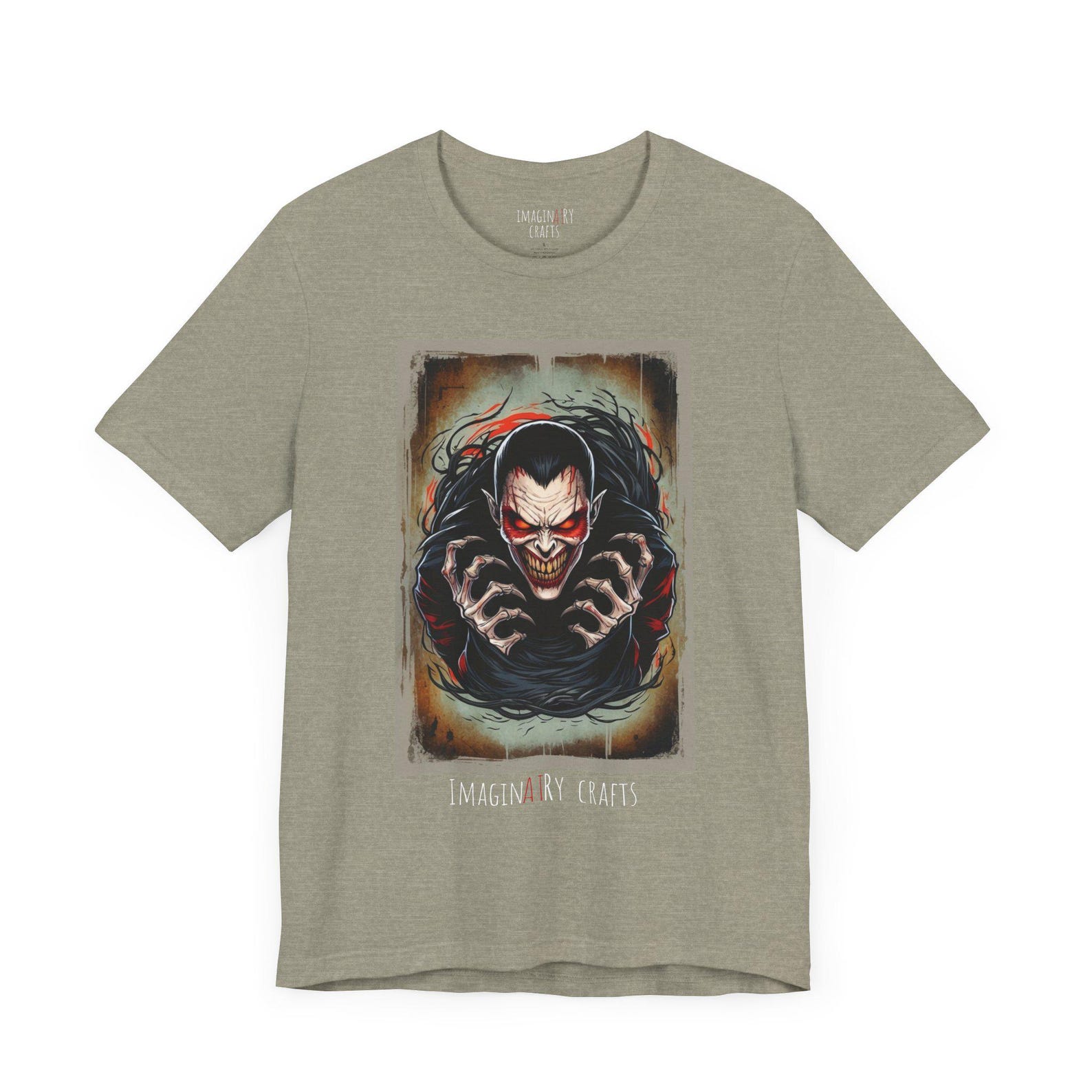 AI Horror Character Unisex T-Shirt S
