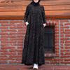 2025 Women's Middle Eastern Floral Vintage Cotton Linen Dress