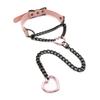 Love Collar Necklace Men's and Women's Flirting Chain Heart Lock Pendant Neck Strap Clavicle Chain