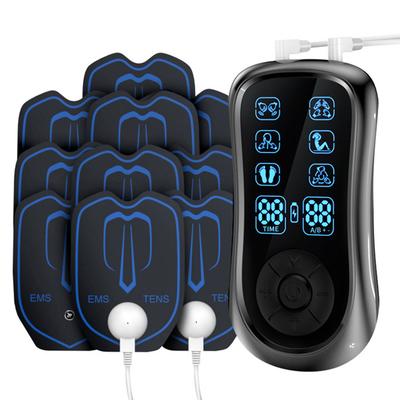 6 Modalità EMS Elettrico Professionale Stimolazione Muscolare Fisioterapia Unità TENS Macchine Impulso a Impulsi Mini Massaggiatore per Tutto il Corpo