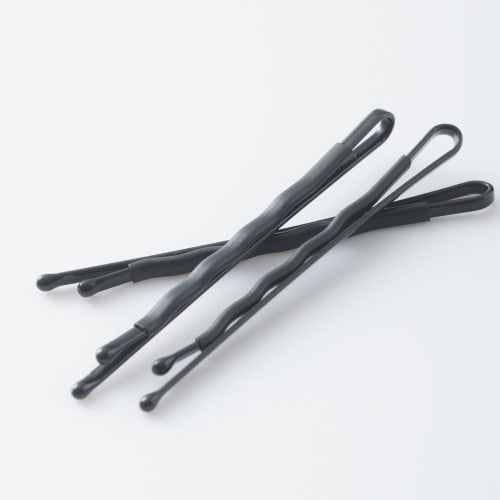 kai smartcute non-slip hairpin black