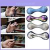 Spinner Fidget Knucklebone Durável de Liga de Titânio com Contas Begleri Coloridas para Crianças e Adultos