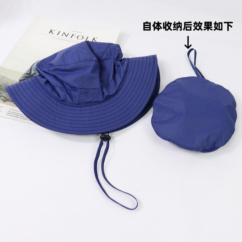 

Солнцезащитная панама может хранить сумки, шляпа-ведро, летняя тонкая быстросохнущая шляпа для альпинизма на открытом воздухе, мужская солнцезащитная шляпа, детская One Size