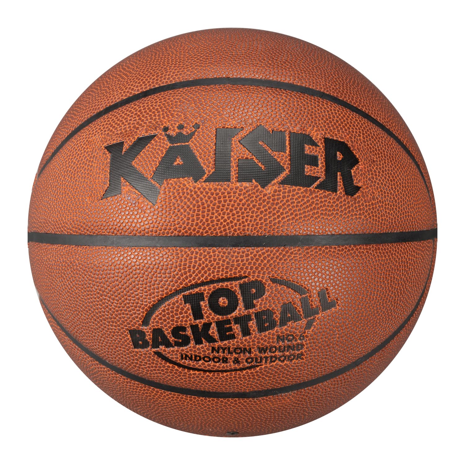 

Баскетбольный мяч KAISER ПВХ 6 для общего пользования для тренировок и досуга №. KW-474 женщины,