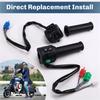 A03Z-T08 Hall Type 48V 60V 72V With Three Speed Parking Reverse Comb Function Twist Throttle For Electric Motorcycle Scooter