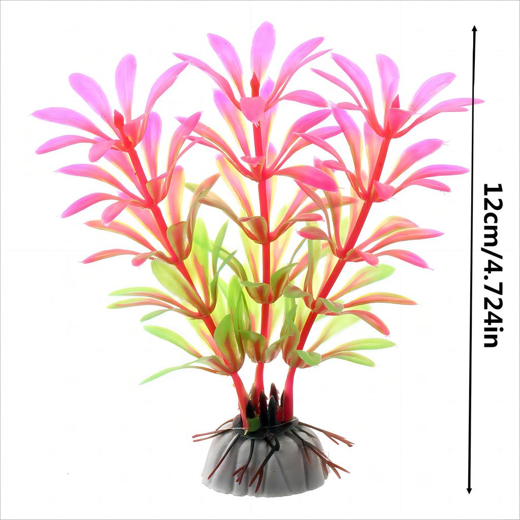 1 Pc PVC Artificial Aquatic Plants Aquarium Decoration Simulated Plants Aquatic Plants Environmentally Friendly Accessories