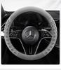 Plush Non-Slip Winter Steering Wheel Cover: Warm, High-End, Free Hand Stitching