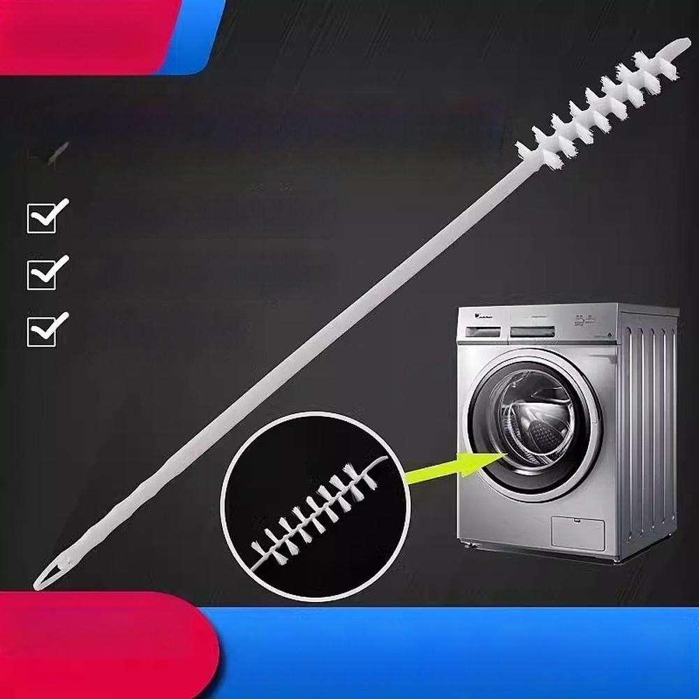 360 Degree Bendable Head Drum Cleaning Brush Long Handle Brush
