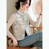 D.F.DEAR New Chinese Style Jacquard Vest Top
