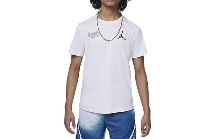 Jordan Wavy Motion T Shirt Kids  White HM4758-100 L